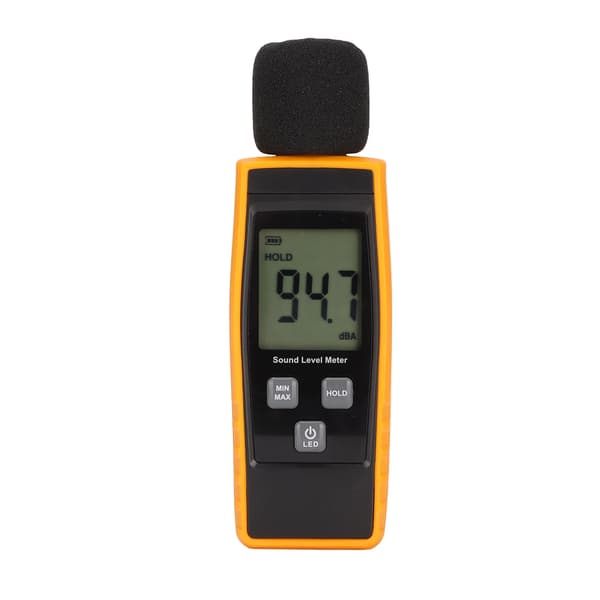 RZ1359 Digital Lydmåler 30-130dBA Støjmåling LCD Baggrundsbelysning