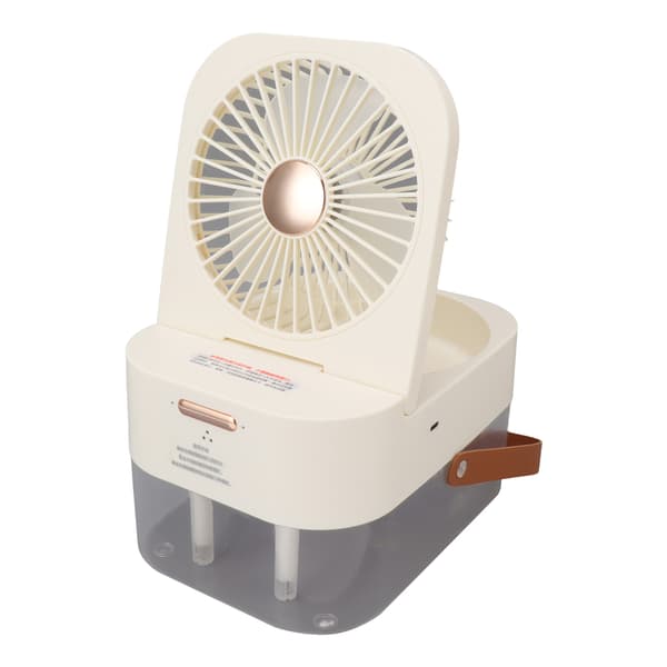 USB C Bord Luftfugter Ventilator 5V 2.5L Dobbelt Spray 3 Hastigheder Bærbar Mini Luftfugter til Soveværelse