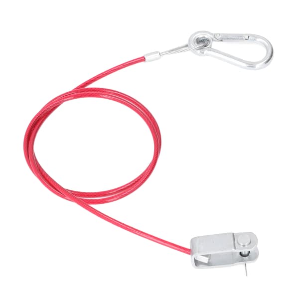 1 m sikkerheds breakaway kabel anti drop rustfrit stål trailer breakaway reb universal til biler