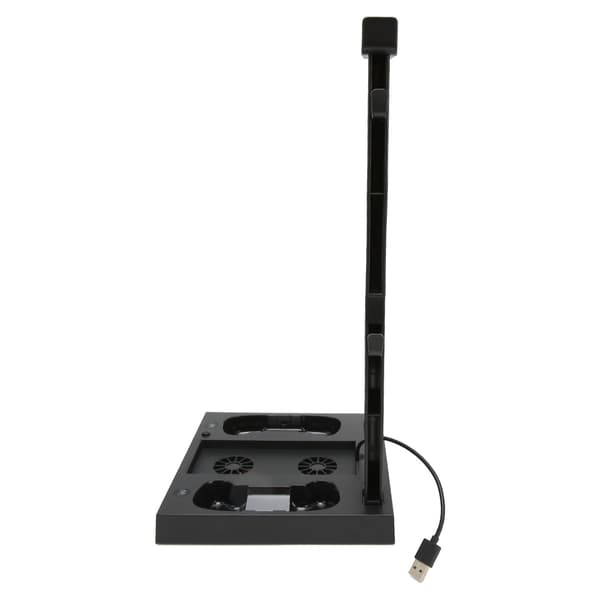 Xbox Series S Konsol Controller 5 i 1 Vertikal Ladestation med Køleventilator