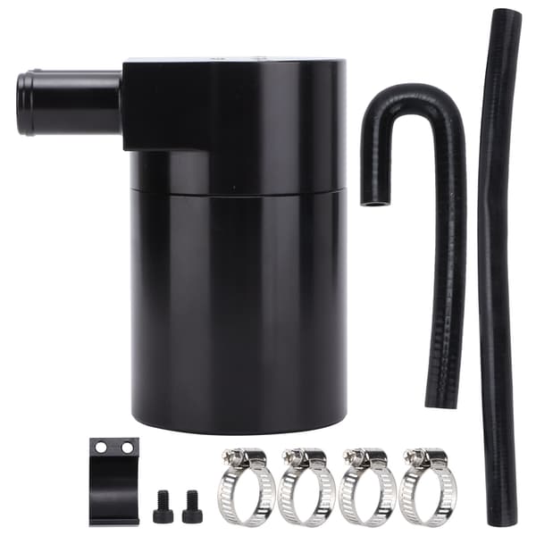 Dobbelt bafflet oljeoppsamler med slanger, erstatning for N54 335i 135i E90 E92 E82 2006-2010