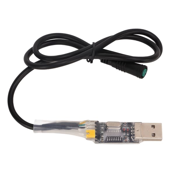 Elektrisk Cykel USB Programmeringskabel 5pin Hun USB 2.0 Stik til BBS01 Mid Drive Motor