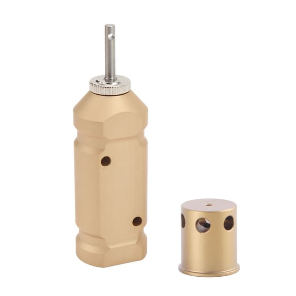 Perimeter Trip Alarm Aluminiumlegering Trip Wire Tidlig Advarsel Sikkerhedssystem til Camping Ejendomssikkerhed Gul
