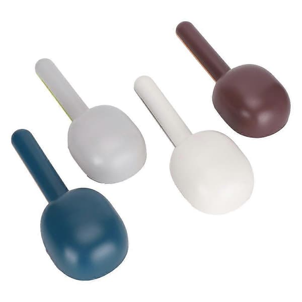 4PCS ABS Beautiful Practical Pet Healthy Feeding Scoop Feeding Spoon Accessories for Cats Dogs General