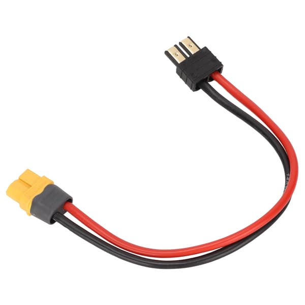 XT60H Hun til Han Adapterkabel 14AWG RC Bil Båd Drone Stik