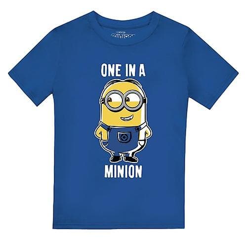 Gutter One In A Minion T-skjorte Royal Blu Royal Blue 7-8 Years