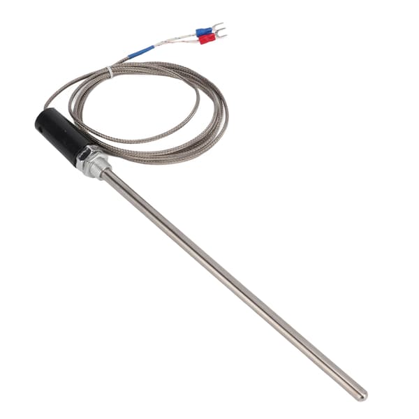 M12 K Typ Termoelement Probe 2m Rostfritt Stål Temperatursensor