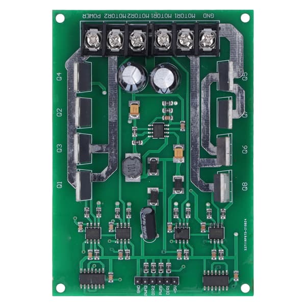 Dual Motor Driver Modul Høj Effekt H Bro DC Motor Controller Board med Bremsefunktion