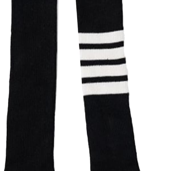 Knæstrømper til små piger, bløde, elastiske, komfortable i bomuld til daglig sport og rejser, størrelse 6-9 år