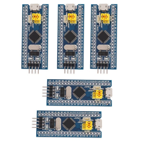 5 stk. STM32F103C8T6 Minimum System Development Board Mirco USB 40 Pin Core Learning Module