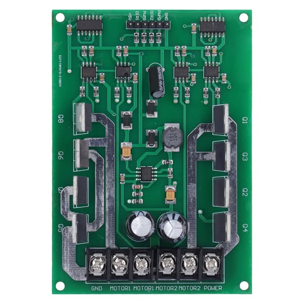 Dual Motor Driver Modul Høj Effekt H Bro DC Motor Controller Board med Bremsefunktion