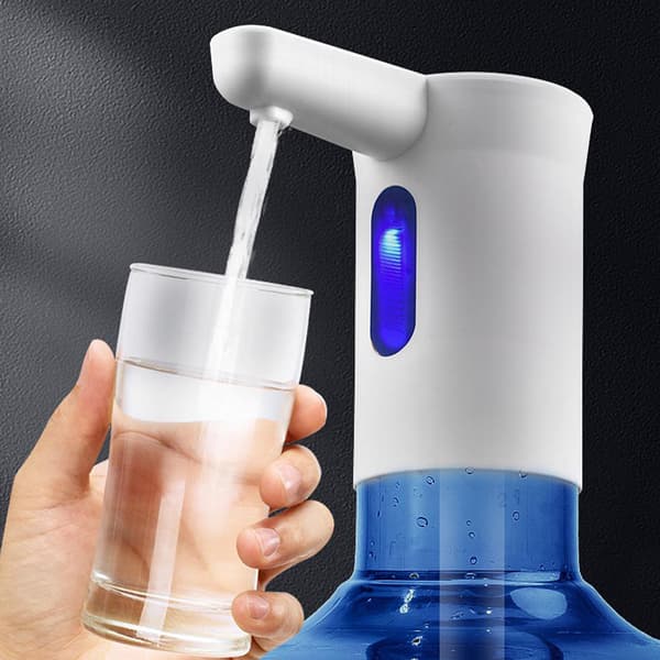 Automatisk Smart Sensor Vanndispenser Pumpe Effektiv Hvit for Hjem Camping Kontor