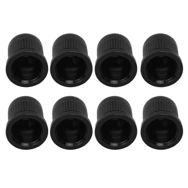 8PCS Gitarrsträngshylsa Legering Kompakt Bas Genom Kroppsspänne för Ersättning Svart