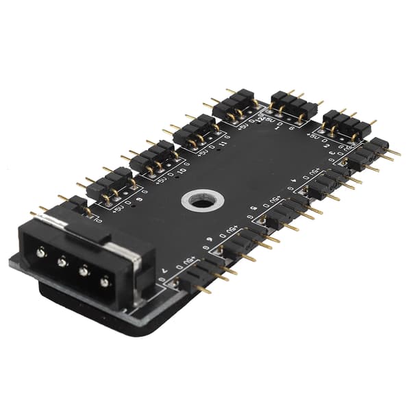 11-vejs Splitter Hub 3PIN ARGB Interface Extender RGB LED Kontrolenhed Tilbehør 5VIDE Interface