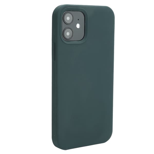 Silikone Etui Trådløs Opladning Kompatibel til iPhone 12 Pro Grøn