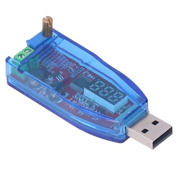 DCDC USB Justerbar Strømforsyningsmodul Buck Boost Spenningsomformer 5V til 3.3V 9V 12V 24V