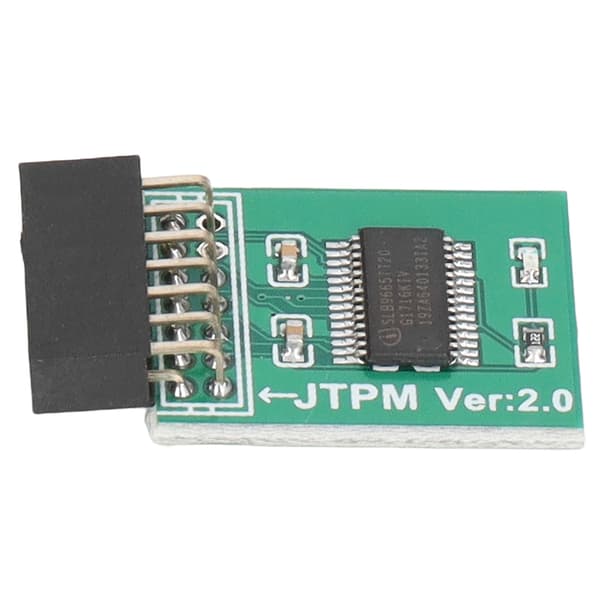 MSI TPM 2.0 Modul 14 Pin LPC Interface Stærk Krypteringskort til Windows 11 Grøn