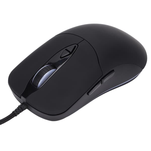 RGB Gaming Mus 7200DPI USB Kablet 10 Lystilstande Komfortabelt Greb Sort