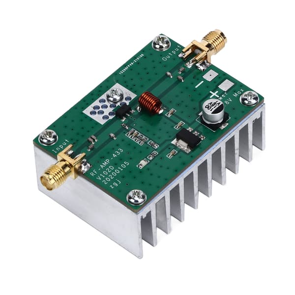 Effektförstärkarkort Högfrekvent RF 433MHz 8W Digital Modul Elektronisk Komponent