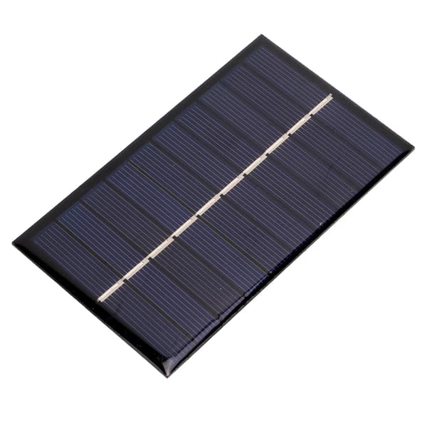 Mini solcellepanel 1.2W 5V polysilisium effektiv DIY for vannpumpe gatelys