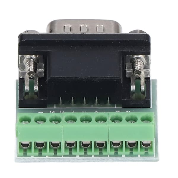 DB9 Hane Header till Skruvplint 9 Pin RS232 RS485 Breakout Board