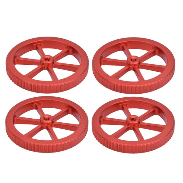 4 stk nivelleringsmutter CR10 aluminiumslegering med fjær 3D-skriver tilbehørssett for Ender 3