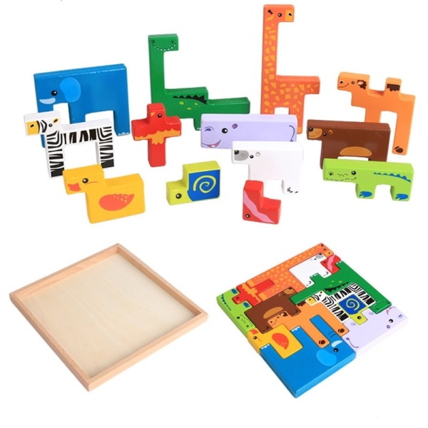 3D Puzzle DN-Creative Building Blocks,