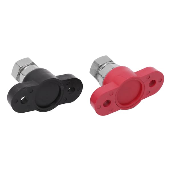 Strømfordelingsblok M8 Studs 2 Farver Robust Nem Installation Solcelle Lastbiler Busser DC 48V