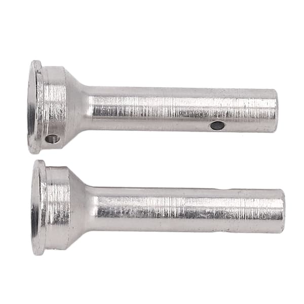 2 stk. RC Bil CVD Aksel Stål 8 mm Diameter Tilbehør til ARRMA 1/7 1/8 Serie Sølv