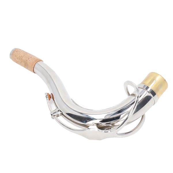 Tenorsaksofon Bøyd Hals Metall Saksofon Albue Hals Blåseinstrument Tilbehør 28mm Diameter