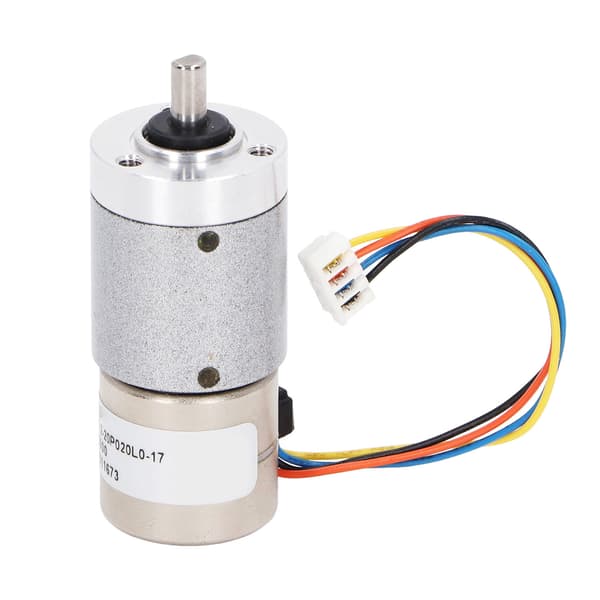Høyeffektiv 2-fase 4-leder Mini Stepper Girmotor i rustfritt stål for kontorautomatisering