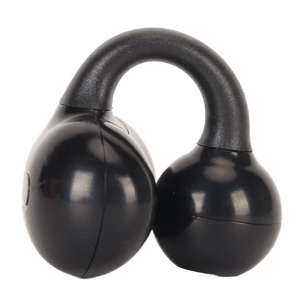 Bluetooth 5.3 Trådløs Clip On Single Ear Open Ear Stereo Hovedtelefon Sort Business
