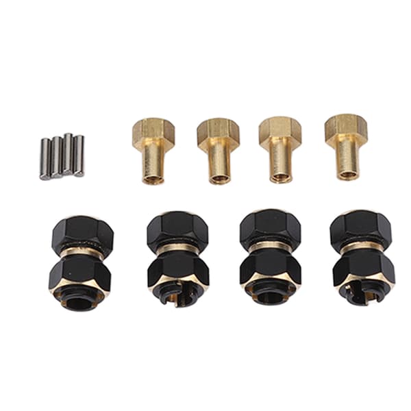 Traxxas Trx4m 1/18 RC Crawler 10mm Mässing Hjul Hex Mutter Förlängning Hex Drive Adapter