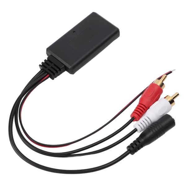 Pioneer 2RCA Bil Bluetooth 5.0 AUX Modul Håndfri Mikrofon ABS Slidstærk Anti-aging