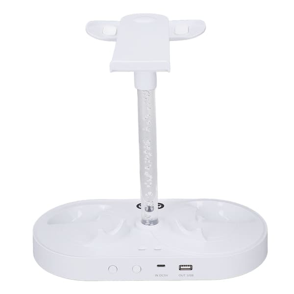 Magnetisk Ladebase LED-lys Hurtiglading USB-portstasjon for PS5-konsoll