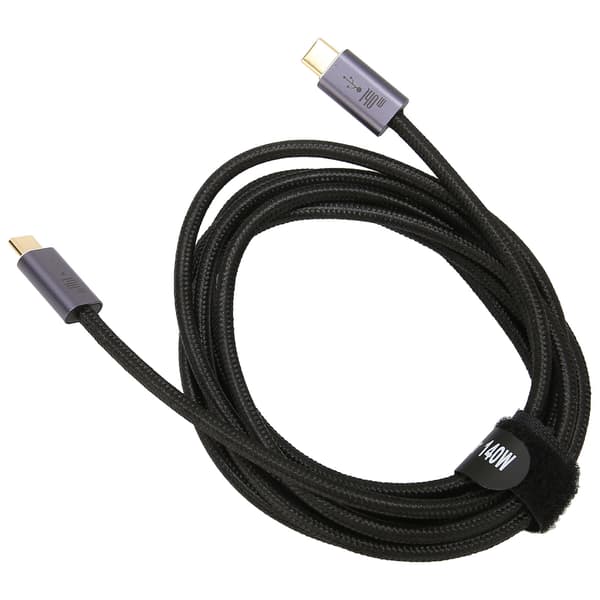USB C 2.0 Kabel PD3.1 140W Snabbladdning Flätad Datakabel för MacBook 200cm