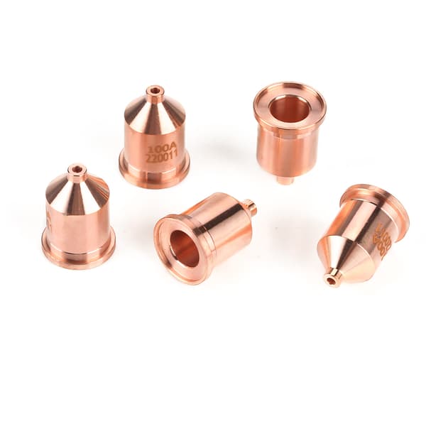 5 st/set 220011 Plasmaskärare Skärbrännare Förbrukningsmunstycken Tips Kit för MAX1650