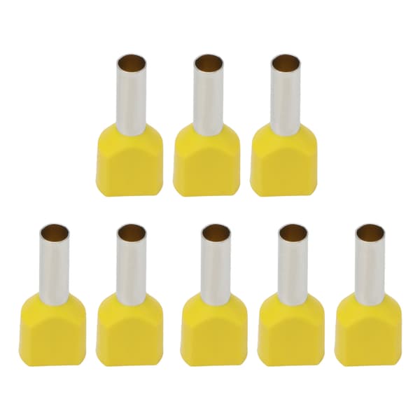 100 st Ferrule Isolerad Krympning Tråd Terminal Set Kit TE4012 för Maskinutrustning