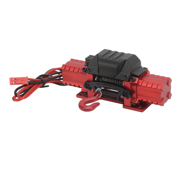 RC Bil Spil Professionel Aluminium Legering Høj Simulation Dobbelt Motor Rød