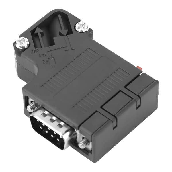 DP Profibus-adapter 6ES7972-0BA41-0XA0 35° DP Profibus-kontakt passer til Siemens