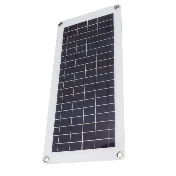 Bærbar 10W 18V Solcellepanel Viftesett med 30A Kontroller Polysilisium