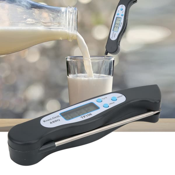 Bærbart digitalt termometer -50 til 300℃ 0,1℃ nøjagtighed automatisk dvalefunktion multifunktionel brug