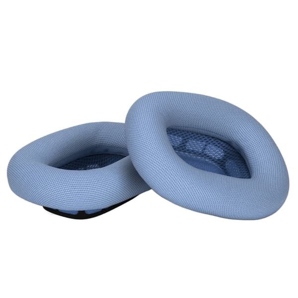 AirPods Max Ersättningsöronkuddar Mjukt Memory Foam Proteinläder Blå