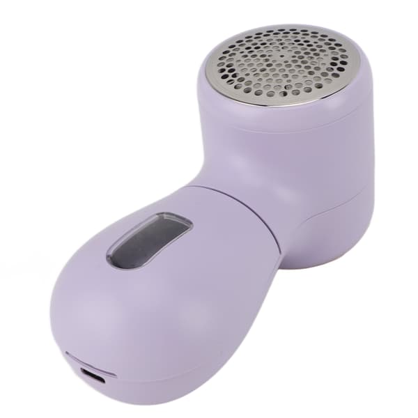 USB Genopladelig Fnugfjerner Bærbar Sweater Defuzzer til Tøj Møbler Tæppe Lilla