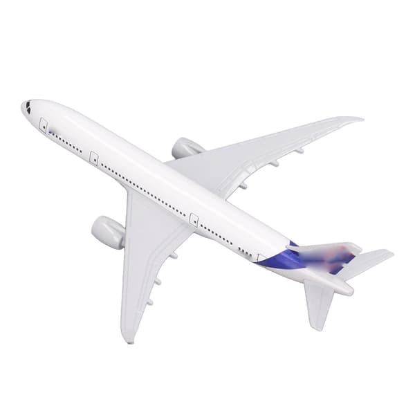 787 Flymodel Legering Boligdekoration Præcise Detaljer Simuleret Fly med Base