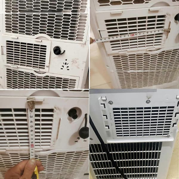 Luftkonditioneringsslangkoppling, läckagesäker snabbkoppling | Mobil AC-enhetsventilslangadapterkoppling | för vardagsrum sovrum husbil garage reparation ex