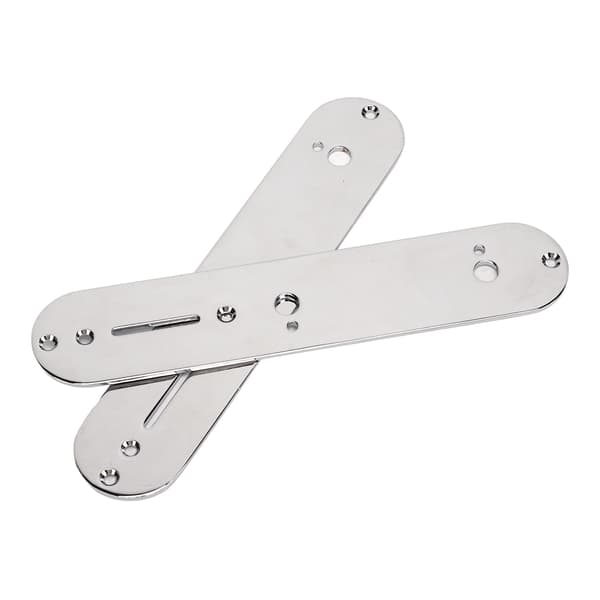 2 st elgitarrkontrollplatta 7 mm metallinstrumenttillbehör för utbyte