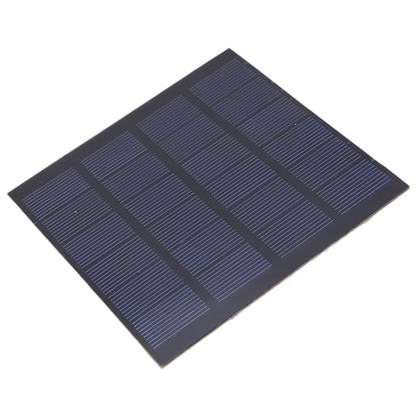 1.5W 6V Høyeffektivt Solcellepanel DIY Solcellelader Energibesparende Stabil Strøm