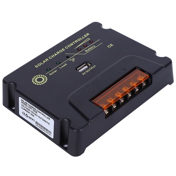 MPPT Solarladdningsregulator 12V 24V 20A CPY Enkelchip Kontrollkort