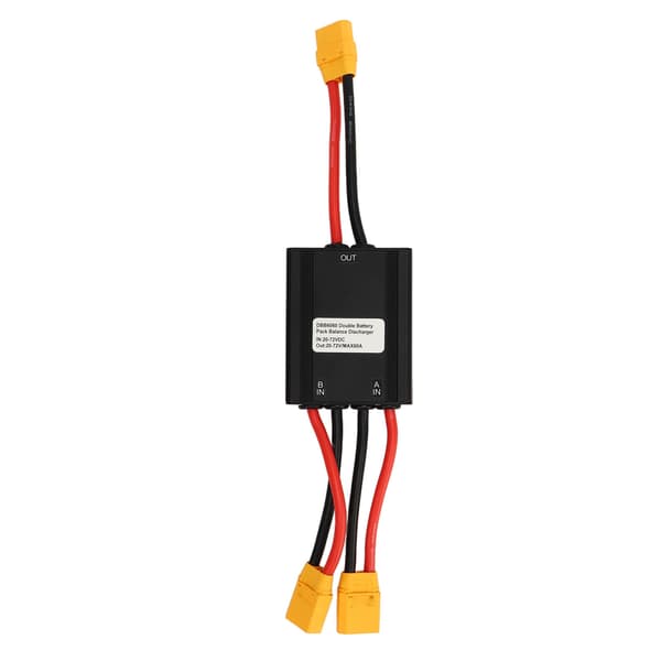 Dubbelt Batteri Parallell Modul Adapter 20V till 72V 60A för Elcykelkonvertering